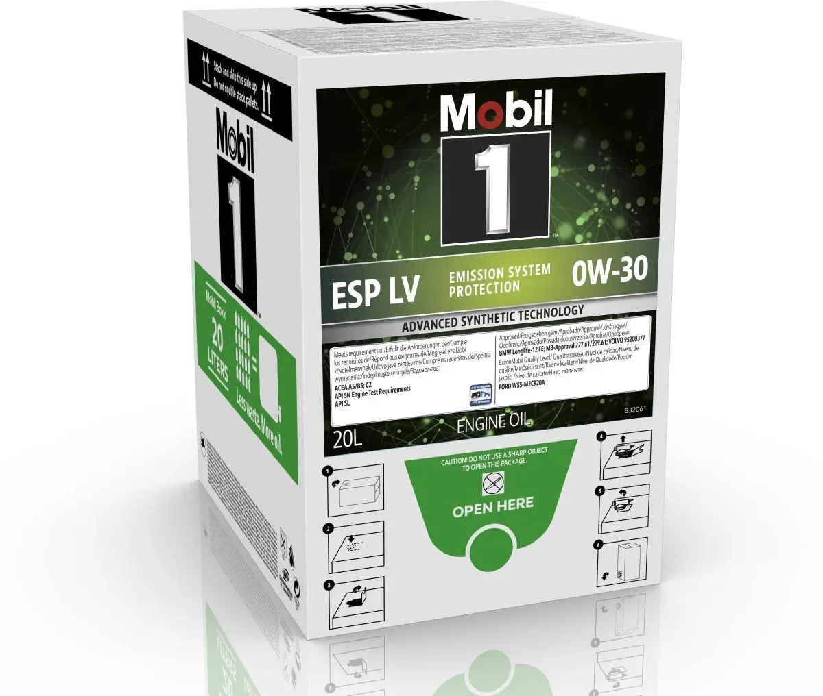 Olio motore MOBIL ESP Formula LV 0W30 20L
