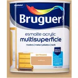 Bruguer Lack 5161509 Braun satinierend 0,75 l
