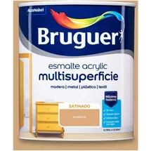 Bruguer Lack 5161509 Braun satinierend 0,75 l