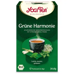 YOGI TEA, Grüne Harmonie, Grüner Bio Kräutertee 17X1,8 g