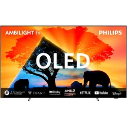 F (A bis G) PHILIPS OLED-Fernseher Fernseher schwarz