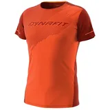 Dynafit Alpine 2 Kurzarm-t-shirt - Dawn / Red Dahlia - L