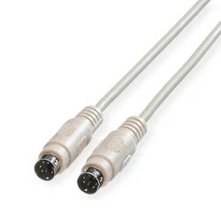 ROLINE Tastatur-Kabel-PS/2 ST/ST, 3 m