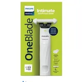 Philips OneBlade Intimrasierer mit Hautschutzklinge, wasserdicht, wiederaufladbar, Weiß