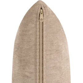 Beliani Sessel BOLGA Stoff 78 x 71 x 70 cm Braun