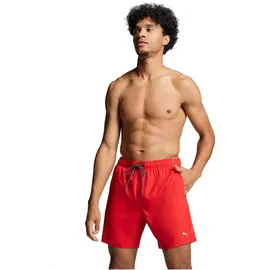 Puma SWIM Medium Badehose red, L