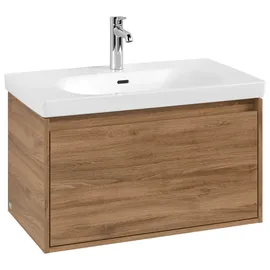 Villeroy & Boch Waschtischunterschrank 1 Auszug 77,2 x 43,6 x 43,9 cm Kansas Oak