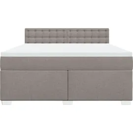 vidaXL Boxspringbett 180 x 200 cm Schwarz
