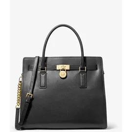 Michael Kors Hamilton Schultertasche Leder Black