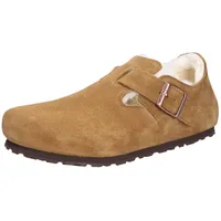 Birkenstock LONDON SHEARLING Pantolette Hochwertige Qualität braun 41 EU