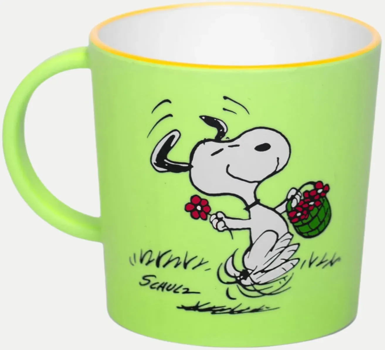 Tasse Peanuts 400ml Grün