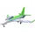 AMEWI RC-Flugzeug Viper Jet V4 6-8S PNP grün/schwarz