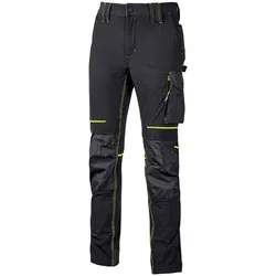 U-Power Bundhose Atom - black carbon - S
