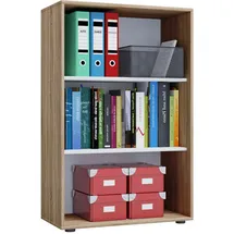 VCM Lona Aktenregal 70 x 37 x 110 cm braun