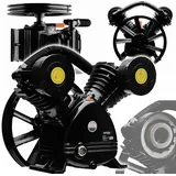 KD1404 Druckluft Kompressor Aggregat 4kW 600L/min 8bar 2-Zylinder 150–200L