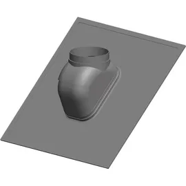 ATEC Dachpfanne PolyTop 25gr bis 45 Grad DN 60/100 und DN 80/125 schwarz