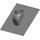 ATEC Dachpfanne PolyTop 25gr bis 45 Grad DN 60/100 und DN 80/125 schwarz