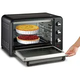 Moulinex OX4648 Optimo Mini-Elektro-Backofen, 33 l, 1600 W Schwarz
