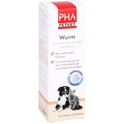 Pha Wurm Tropfen f.Hunde/Katzen