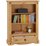 CARO-Möbel Bücherregal 81 x 110 x 30 cm Braun