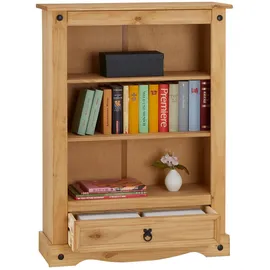 CARO-Möbel Bücherregal 81 x 110 x 30 cm Braun