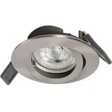 LEDVANCE RECESS DOWNLIGHT TWISTLOCK GU10 LED-Bad-Einbauleuchte GU10 4.5W IP20 Nickel