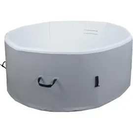 MCW N97 Ø 150 x 65 cm rund Grau-Weiß