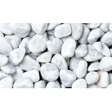 Bellamoli Granulati Gestaltungskiesel Bianco Carrara 25 - 40 mm 25 kg