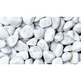 Bellamoli Granulati Gestaltungskiesel Bianco Carrara 25 - 40 mm 25 kg