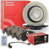 Brembo BREMSSCHEIBEN + BREMSBELÄGE VORNE FÜR OPEL ASTRA G VAUXHALL MK IV (G) CLASSICVAUXHALL