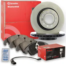 Brembo BREMSSCHEIBEN + BREMSBELÄGE VORNE FÜR OPEL ASTRA G VAUXHALL MK IV (G) CLASSICVAUXHALL