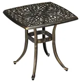 modfu Beistelltisch 54 x 54 x 52,5 cm Bronze