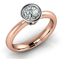 Verlobungsring VR02 333er Rot-/Weiflgold - 3463
