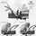 veska VESKA® 3 in 1 Kombi-Kinderwagen inkl. Babyschale, Buggy, Jogger mit Wickeltasche, Moskitonetz, Regencover, Spieltisch, Autoschale Fußsack, QuickFold, Aluminiumrahmen Silber - anthrazit/anthrazit