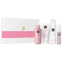 RITUALS Geschenkset The Ritual of Sakura Small – vier Hautpflegeprodukte mit Kirschblüte und Reismilch – Bade-Geschenkbox für ein belebendes Pflegeerlebnis.