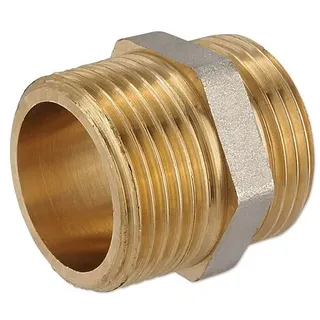 Messing Übergang für Klemmringverschraubung 1'' Eurokonus - 3/4'' AG