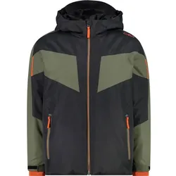 CMP Kinder Jacke KID JACKET FIX HOOD, ANTRACITE, 128