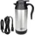 Heyner Reisewasserkocher 700 ml Schwarz/Silber