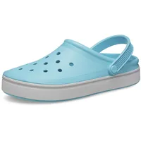 Crocs Unisex Platform Off Court Clog Sandals, Neptune, 41/42 EU - 41 EU