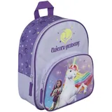 Undercover - Kinderrucksack Unicorn Academy - mit Vortasche - für Kindergarten, Freizeit und Reisen - für Kinder ab 4 Jahren - ca. 30,5x25,5x10 cm