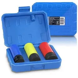 Enva Kraftstecknuss-Set 3-tlg. SW 17/19/21 mm - mit Alufelgen-Schutz