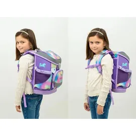 Belmil Mini-Fit Schulranzen-Set 4tlg Rainbow