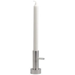 Fritz Hansen - Candleholder Single #1 Stainless Steel - cm - 10.5 cm