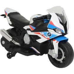 Lean Toys Motorrad auf Batterie BMW S1000RR 2156 Weiß