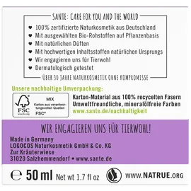 Sante Naturkosmetik Glättende Tagespflege Creme 50 ml