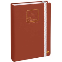 Quo Vadis Life Journal 3 Year Terrakotta