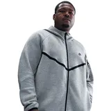 Nike Tech Fleece Windrunner Kapuzenjacke 063 dk grey heather/black L