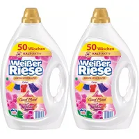 Weißer Riese Color Gel Aromatherapie Orchidee Buntwaschmittel recycelbar 2x50 WL