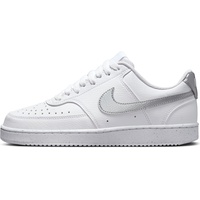 Nike Court Vision Low Next Nature Damen white/metallic silver/white 38