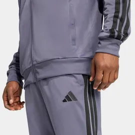 adidas Herren SPORTSWEAR Basic 3 STRIPES Tricot TRACKSUIT, preloved violet, M